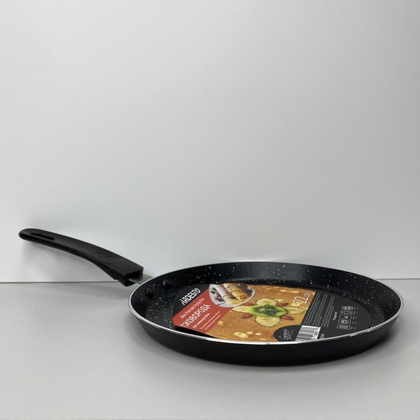 Сковорода для блинов Mini Ardesto Gemini Gourmet AR1922GP 22 см (1940477047) - фото 3 Сковорода для блинов Mini Ardesto Gemini Gourmet AR1922GP 22 см (1940477047) - фото 3