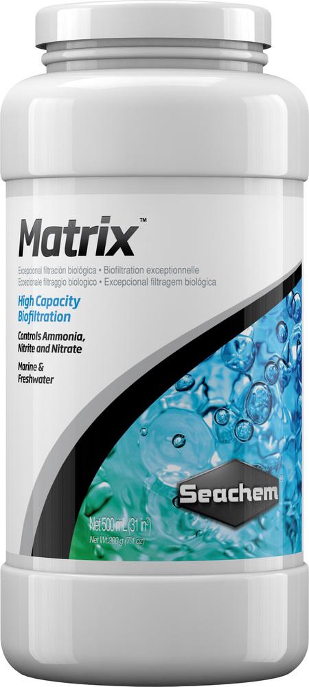 Наполнитель для биологической фильтрации Seachem Matrix 500 мл Наполнитель для биологической фильтрации Seachem Matrix 500 мл
