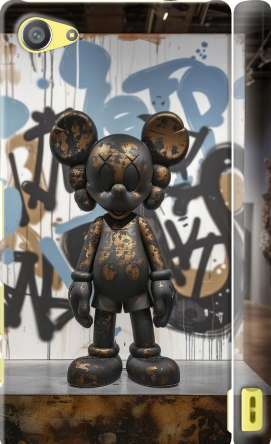 Чехол на Sony Xperia Z5 Compact E5823 Bronze kaws v2 (6098m-322-42517)