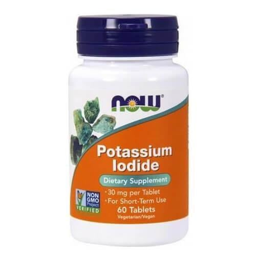 Йод NOW Potassium Iodide 30 мг 60 tabs (NOW-01454)