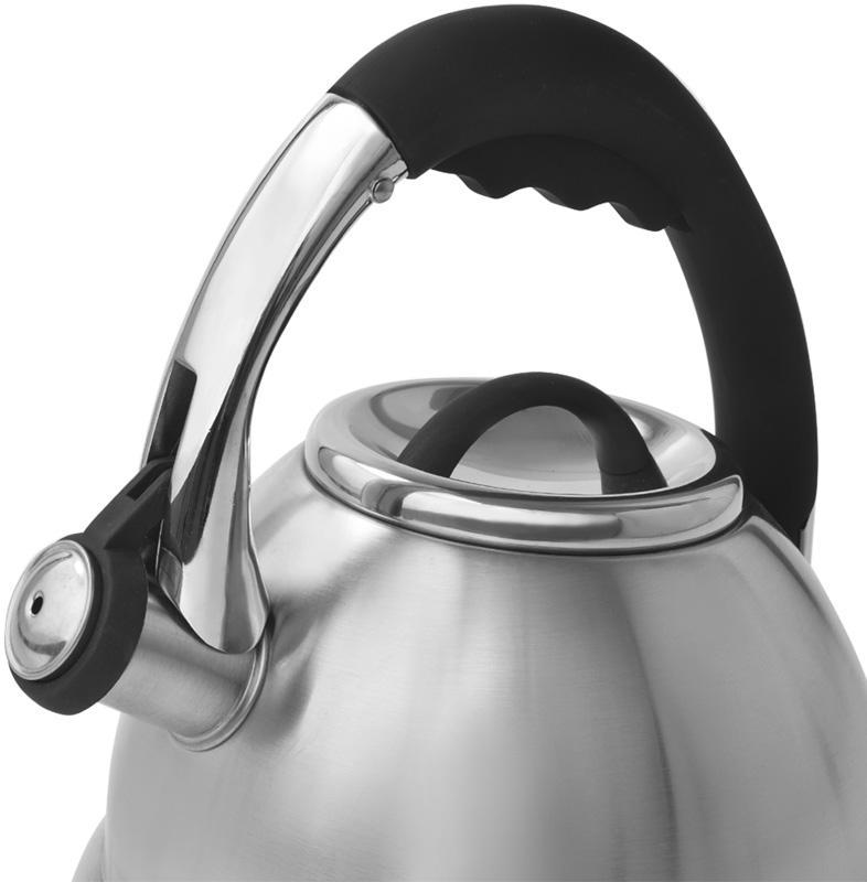 Чайник Fissman Maggie 2,6 л из нержавеющей стали со свистком (FN-5953) - фото 2