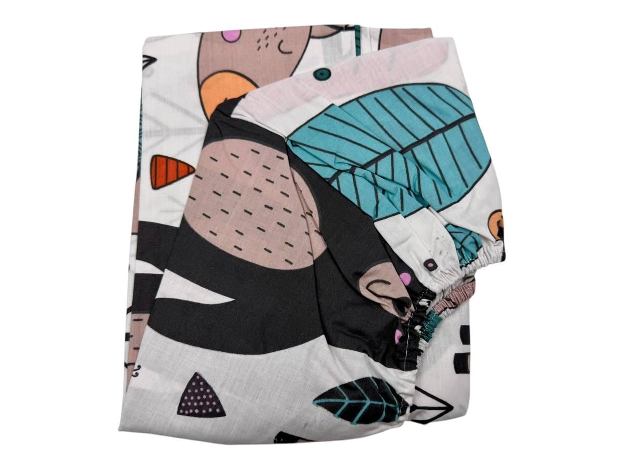 Простынь на резинке Bear из бязи 70х140 см (G-5489/x из бязи 70) Простынь на резинке Bear из бязи 70х140 см (G-5489/x из бязи 70)