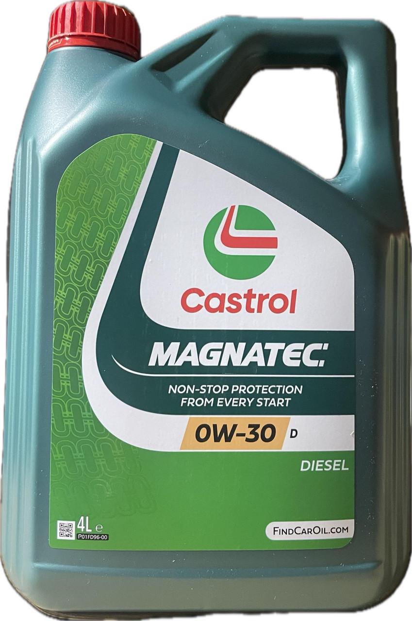 Моторне мастило Castrol Magnatec D 0W-30 Ford 4 л (15F67B)