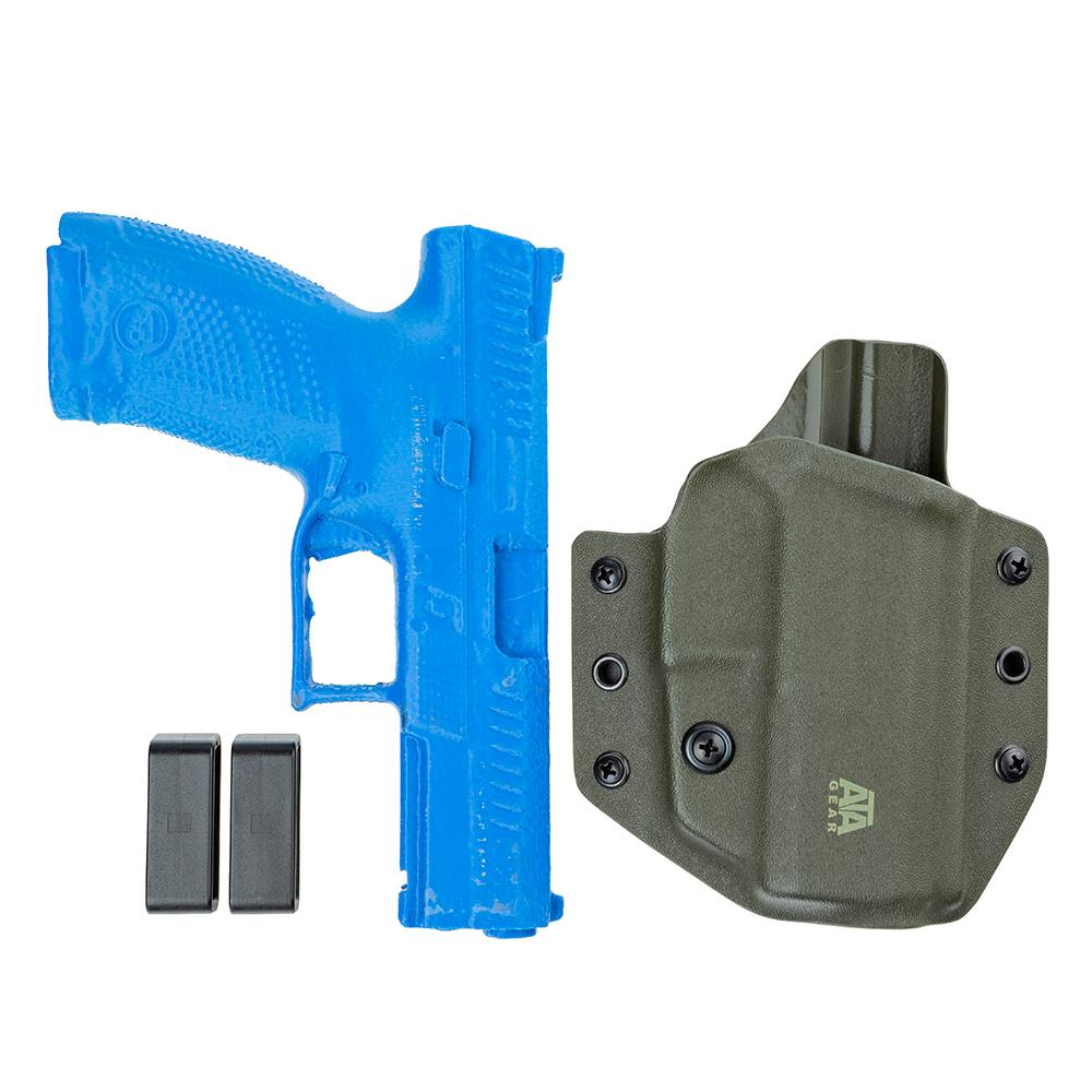 Кобура внутрипоясная ATA-Gear Hit Factor v.1 CZ P10-C Drab Olive - фото 2 Кобура внутрипоясная ATA-Gear Hit Factor v.1 CZ P10-C Drab Olive - фото 2