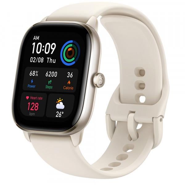 Часы смарт Amazfit GTS 4 mini Moonlight White