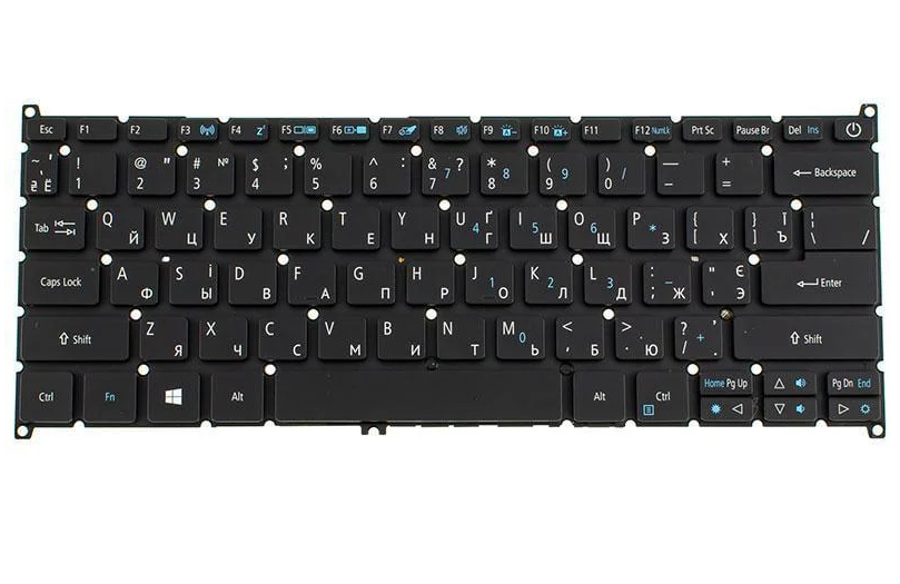 Клавиатура для ноутбука Acer Aspire SF514-51 Черный (162180)