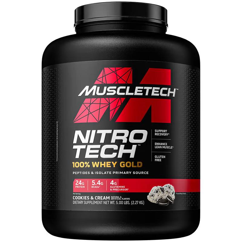 Протеин MuscleTech Nitro Tech cookies cream 1816 г (00000015229) Протеин MuscleTech Nitro Tech cookies cream 1816 г (00000015229)