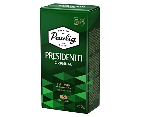 Кофе Paulig Presidentti Original молотый 250 г - фото 1