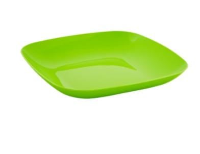 Тарелка 250х250х30 Оливковая (167063)