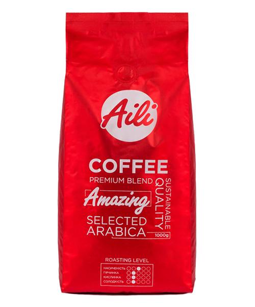 Кава зернова Aili Selected Arabica Amazing 1000 г (АСOF03)