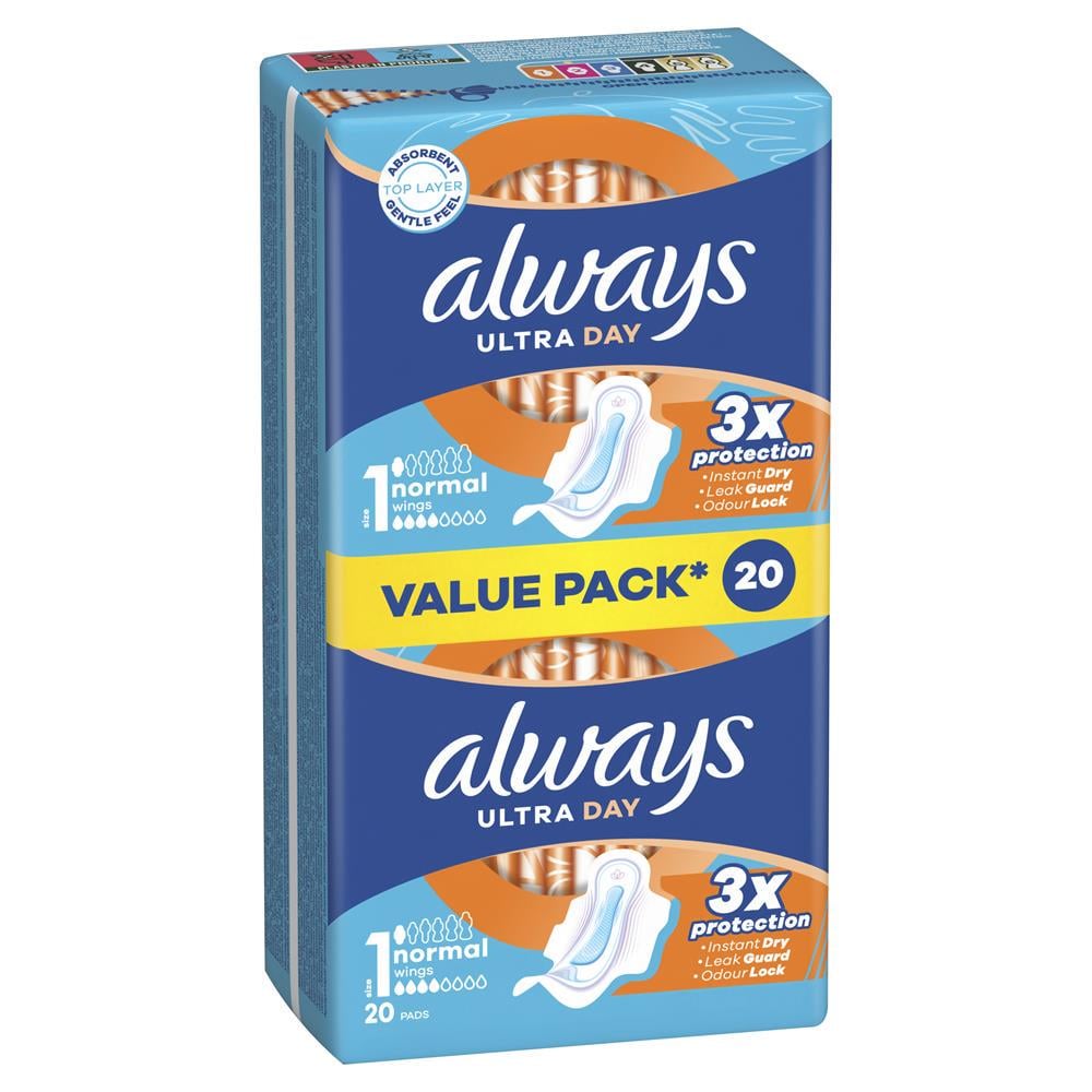 Прокладки гігієнічні Always Ultra Day Normal Duo 20 шт. (30849326)