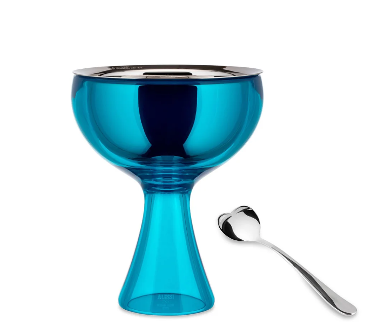 Піала Alessi Big Love 250 мл для морозива Блакитний (MMI01BLUE)