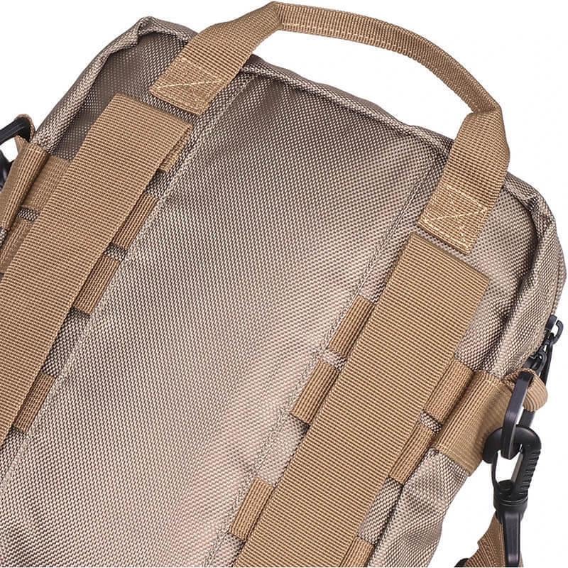 Мужская сумка CAT Combat Namib 5 л Светло-коричневый (84036-558) - фото 5