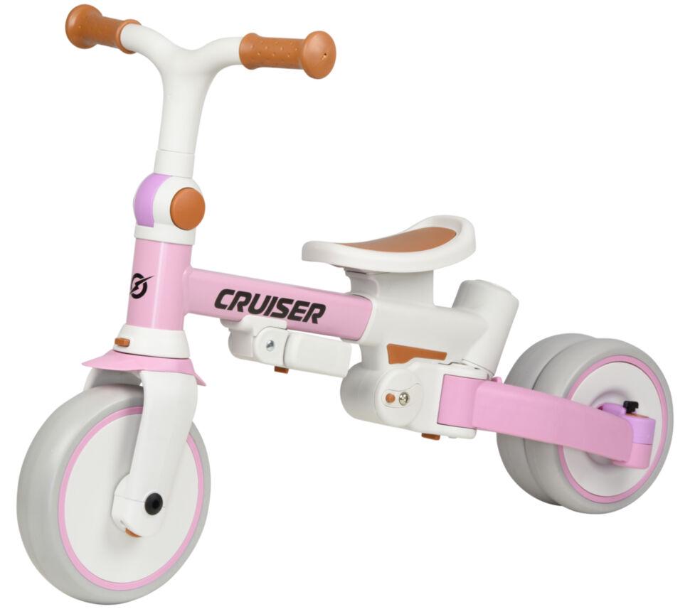 Біговел Tri-cycle 6in1 Cruiser Milano 002 Рожевий - фото 3 Біговел Tri-cycle 6in1 Cruiser Milano 002 Рожевий - фото 3