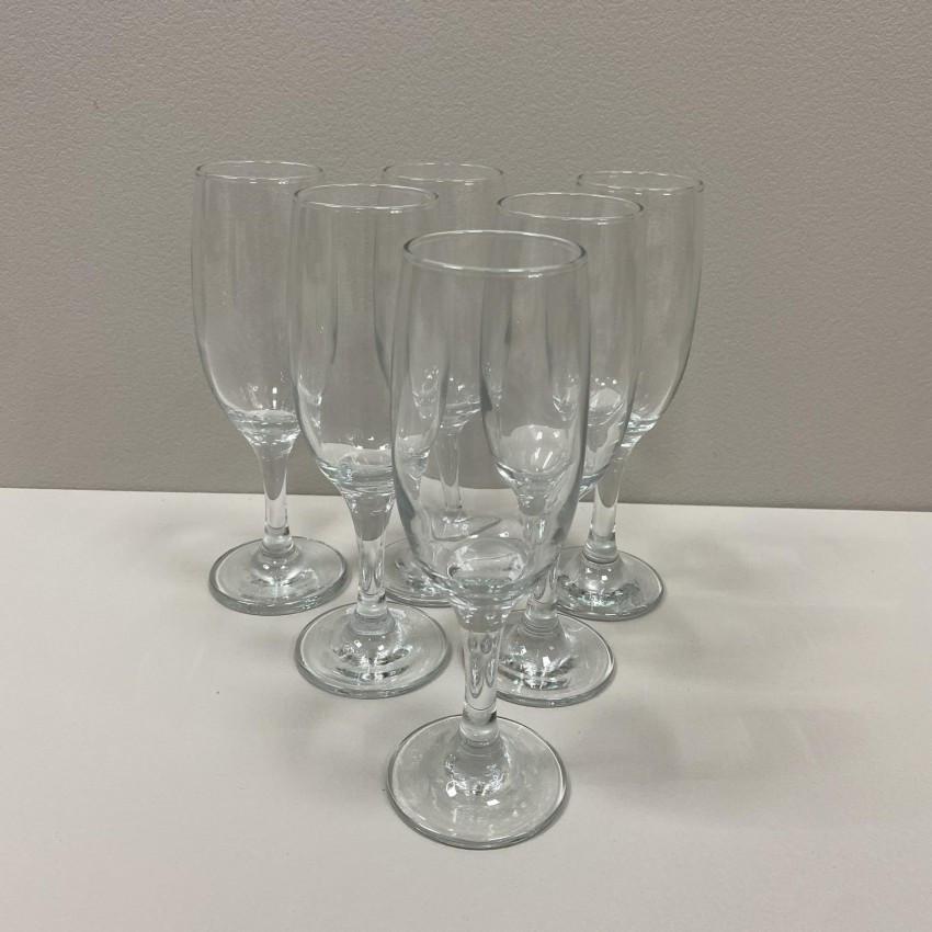 Набір келихів для шампанського Pasabahce Bistro 44419 190 мл 6 шт. (2354270377) - фото 3