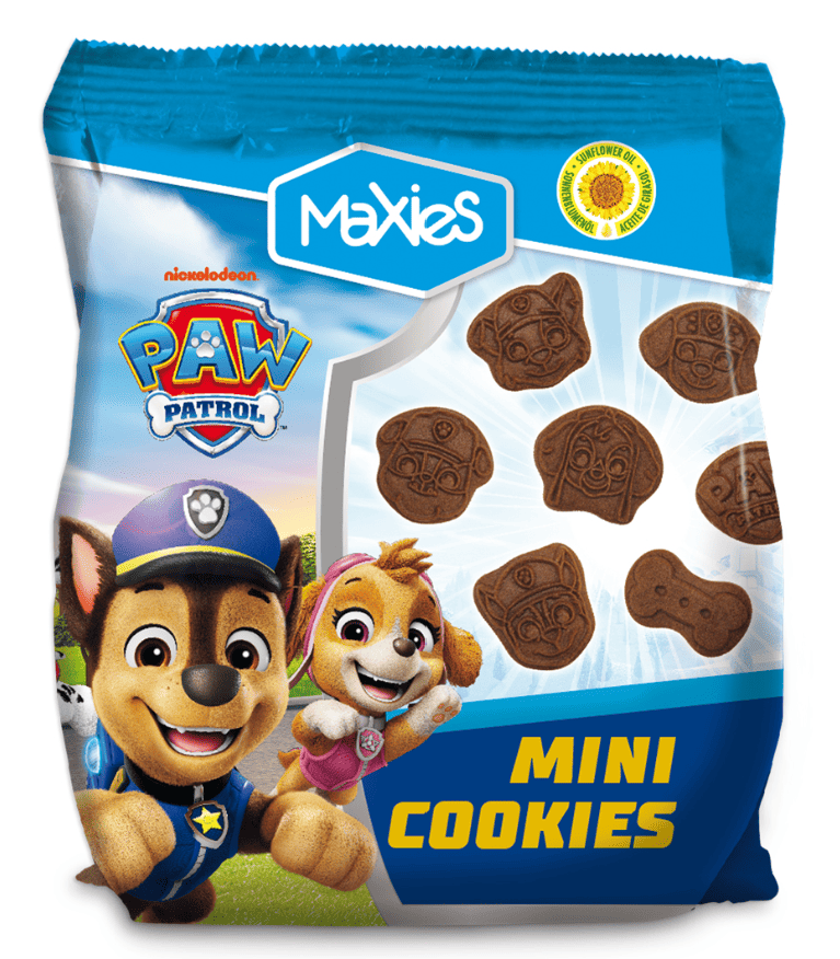Печенье Maxies Paw Patrol Mini Cookies со вкусом какао 250 г (2898558364)