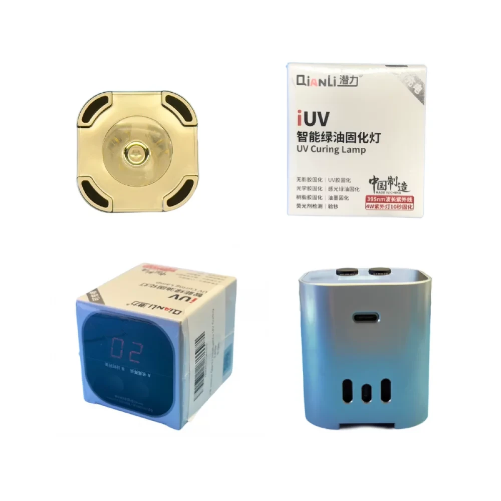 Лампа ультрафиолетовая QianLi Intelligente UV Curing Lamp с аккумулятором (Dp104) - фото 3