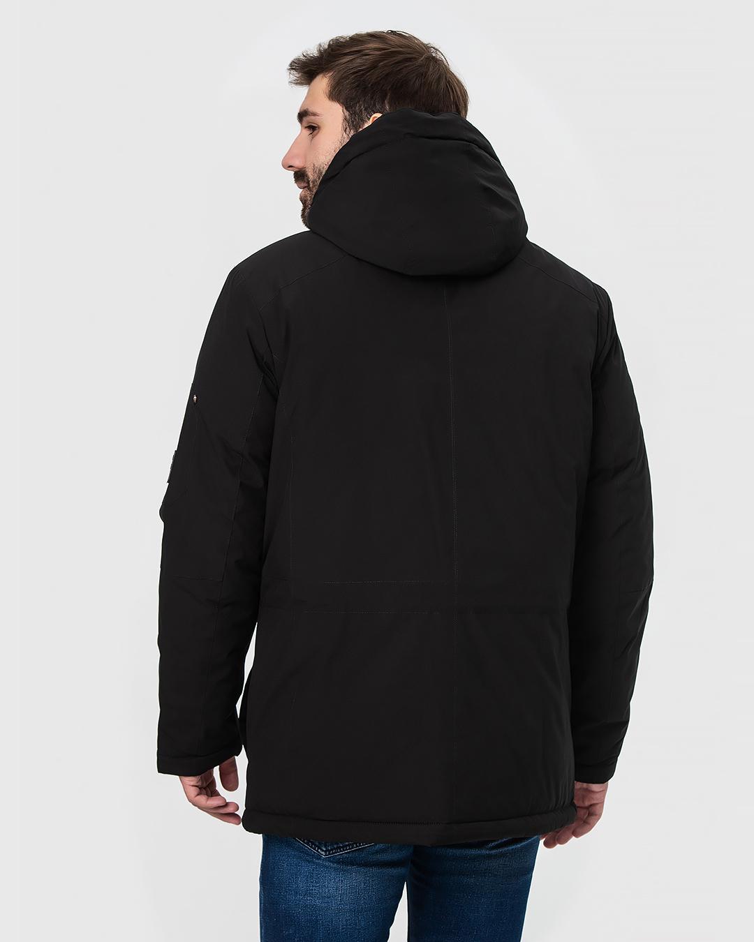 Куртка чоловіча Black Vinyl р. 56 Чорний (21-1875-56) - фото 3