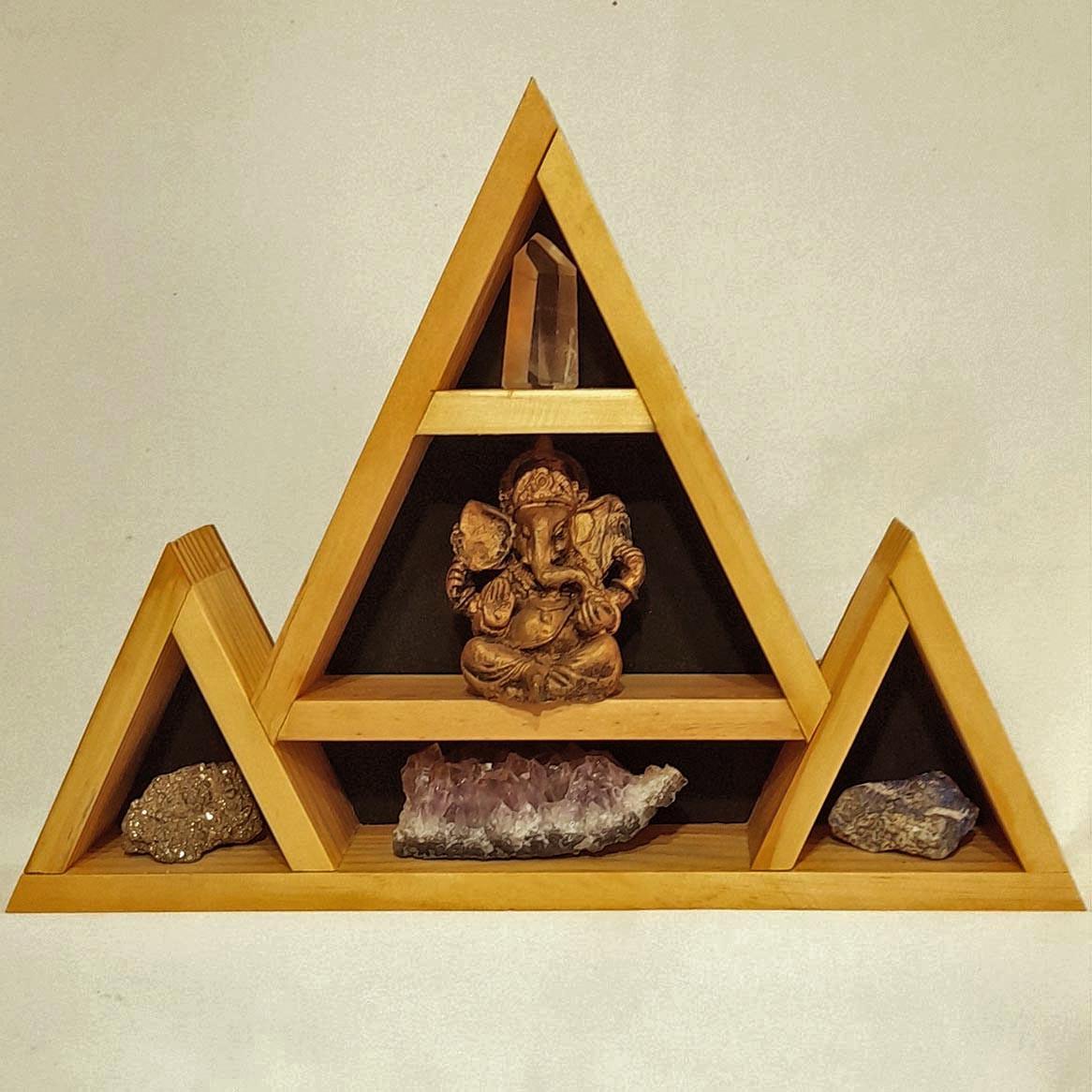 Алтарь для медитации из дерева Джимал Карри (ЛАТ-005003)