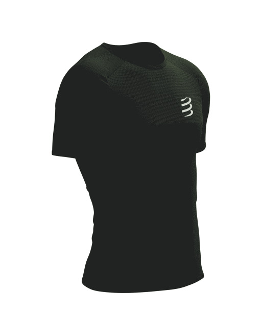 Футболка мужская Compressport Performance SS Tshirt S Black/White (19100449)