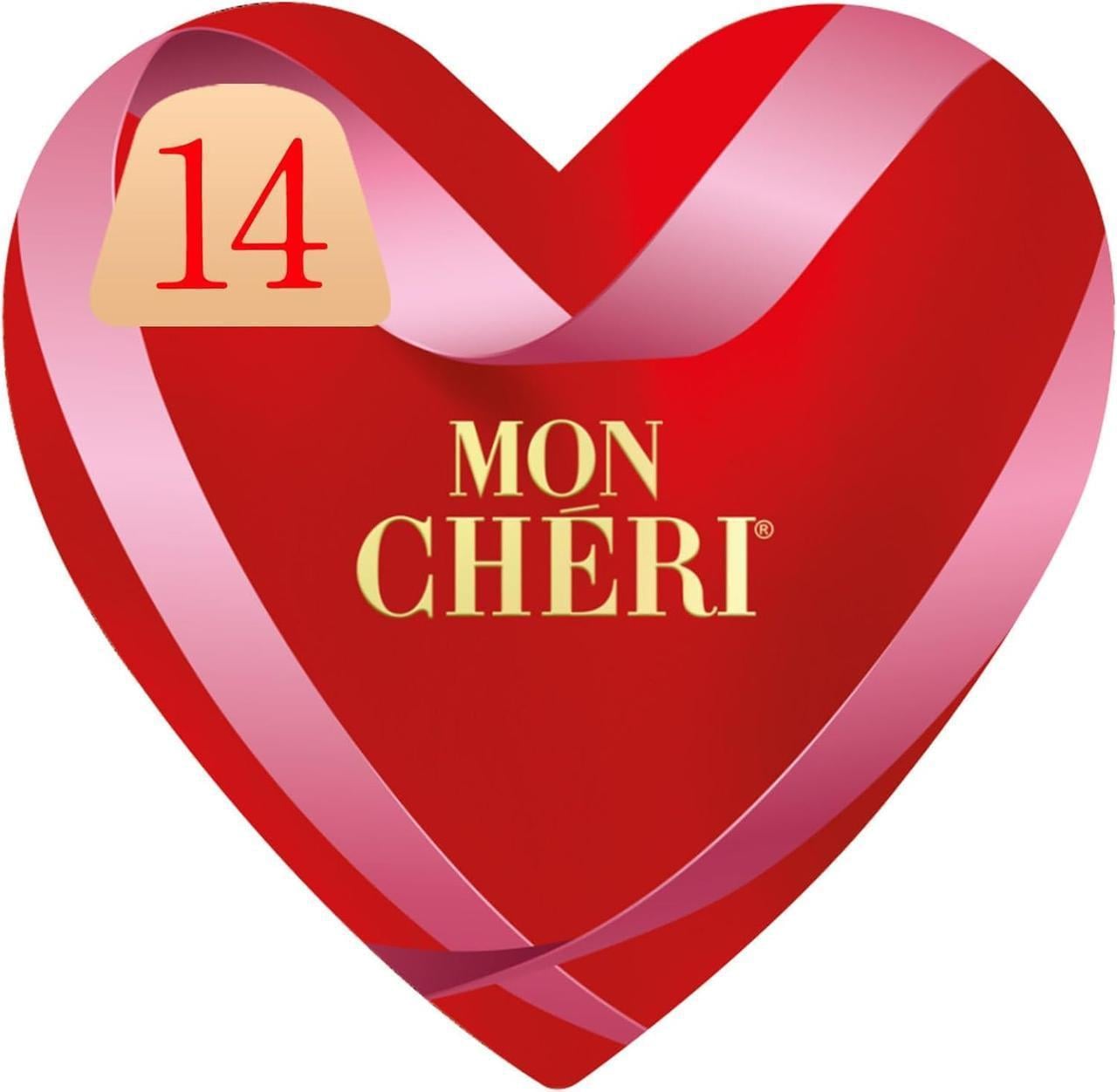 Коробка шоколадних цукерок Ferrero Mon Cheri Chocolate Candy with Cherry and Liqueur 147 г (2514242187)