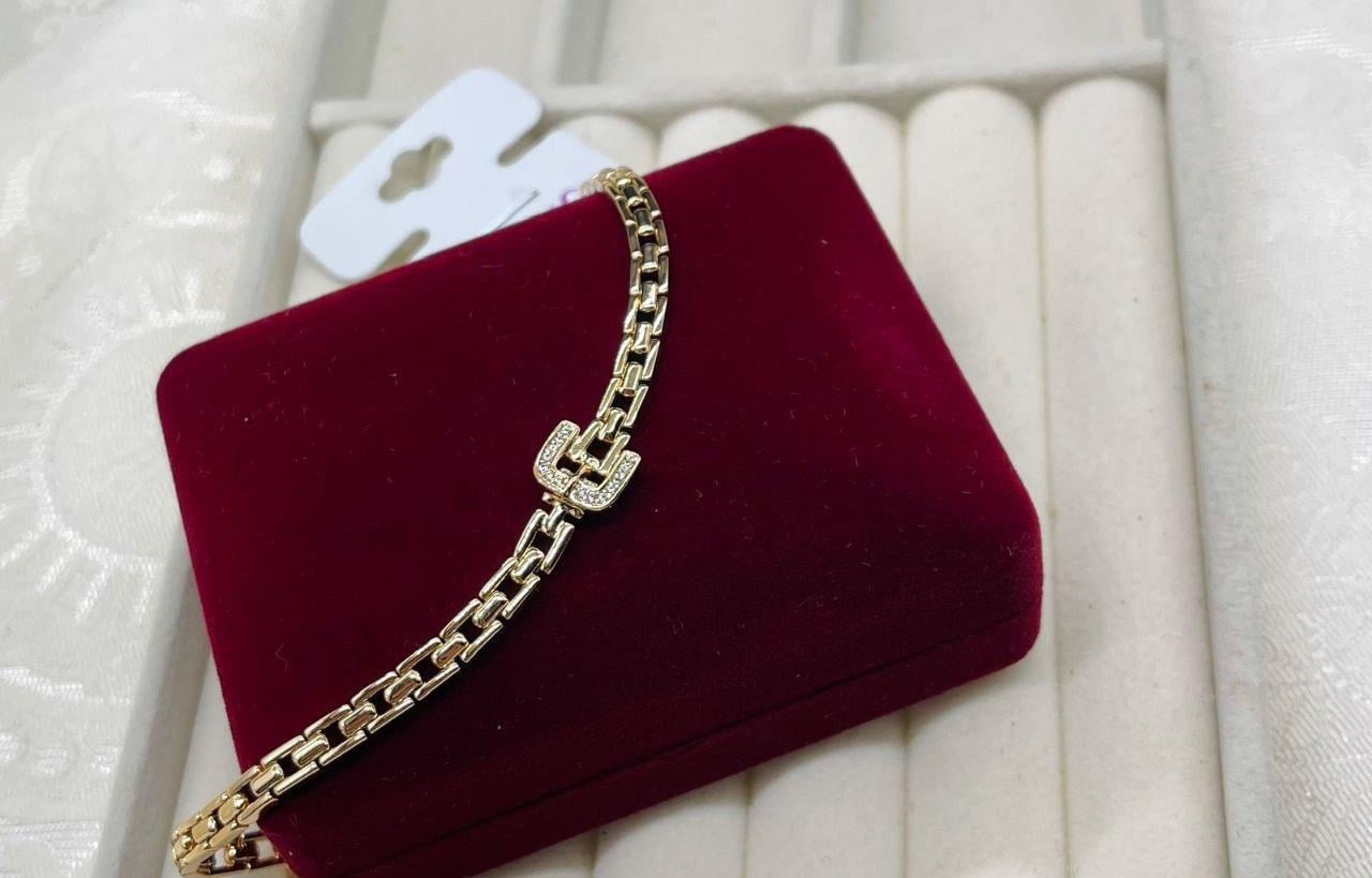 Браслет на руку Xuping из медицинского золота 19 см (2931575984)