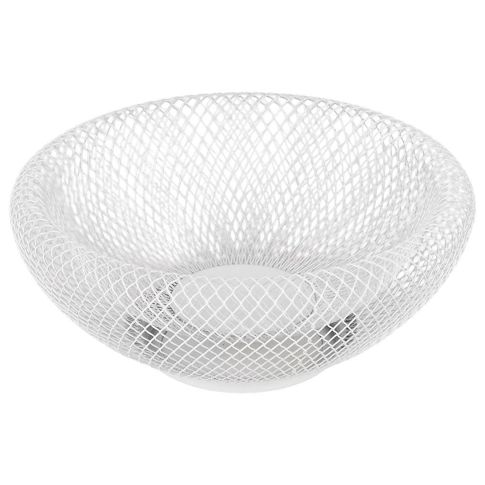 Кошик для сервірування фруктів Nest металевий сітчастий 22 см White (33307775)