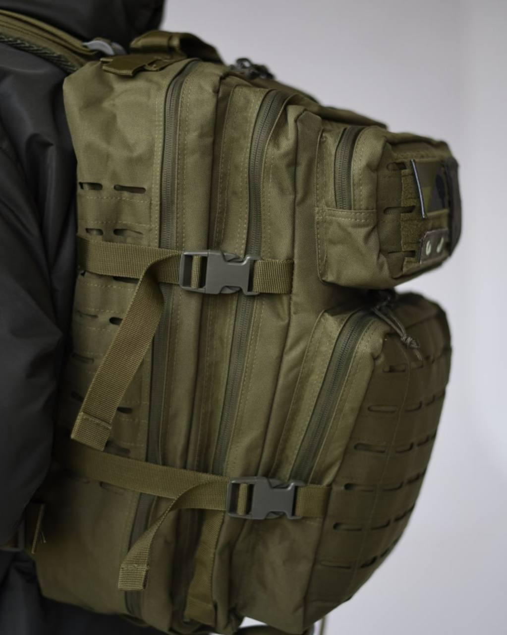 Рюкзак тактический 50 л Койот (RYK-1.4) - фото 6 Рюкзак тактический 50 л Койот (RYK-1.4) - фото 6