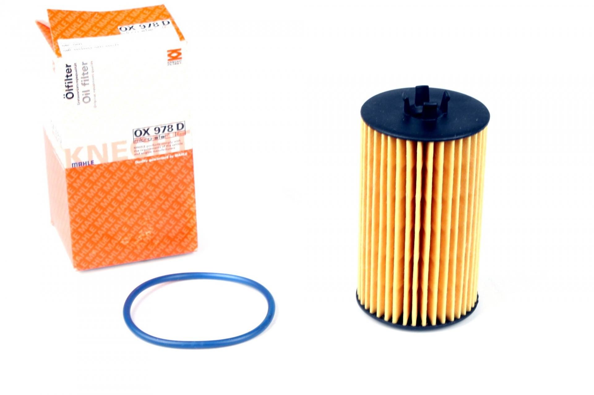 Фильтр масляный KNECHT для Opel Astra/Insignia/Zafira 1,6SIDI 12- синя прокладка (OX 978D)