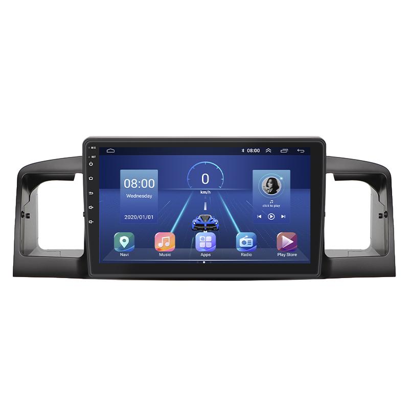 Штатная магнитола Lesko для BYD F3 I 2005-2013 экран 9" 4/32Gb 4G Wi-Fi GPS Top