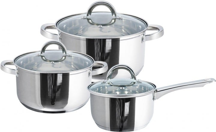 Набор посуды Gusto GT-1300-06/1 Solo из 3 пр.