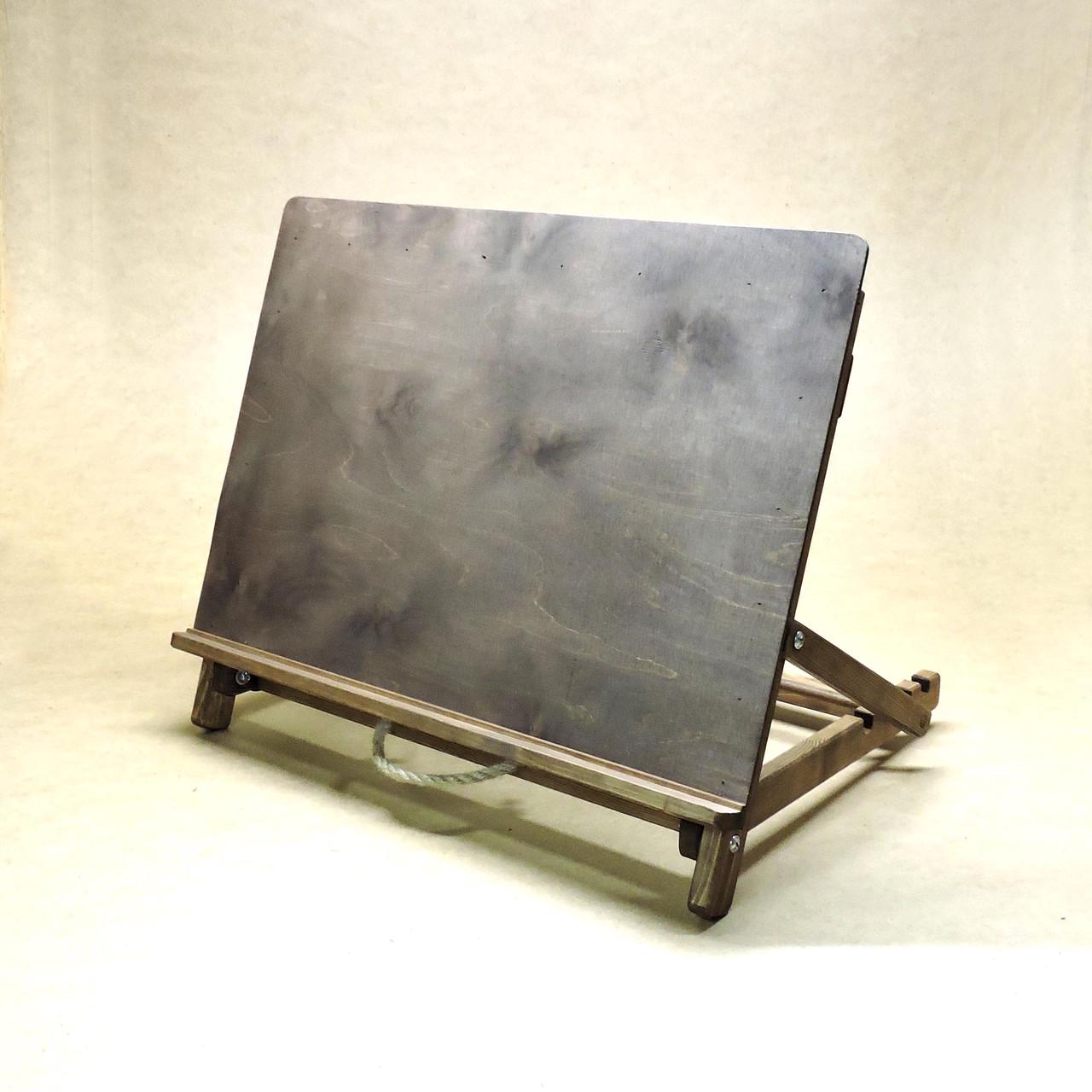 Мольберт из дерева Пикассо А2 настольный раскладной Капучино (МЛБ-000202) - фото 2 Мольберт из дерева Пикассо А2 настольный раскладной Капучино (МЛБ-000202) - фото 2