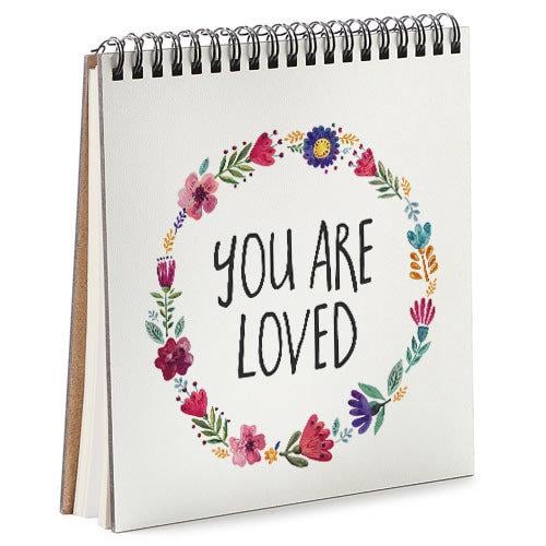 Скетчбук You are loved 16,7x18 см (BDK_FFL008)