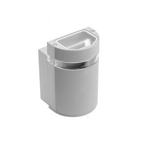 Светильник уличный настенный GTV SILVA LD-SILVAGU10J-80 GU10 IP54 однонаправленный Серый