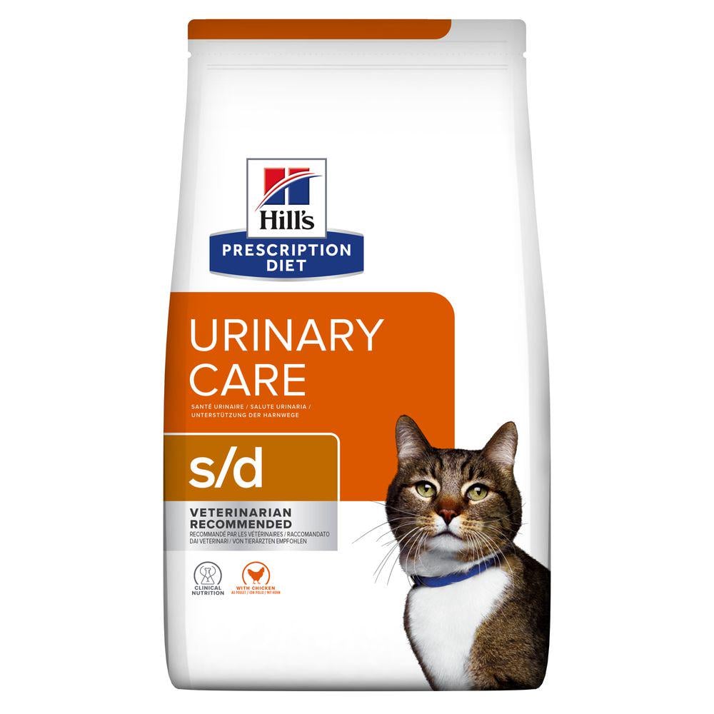 Корм сухой Hill's PD Feline s/d Urinary Care с курицей для кошек с заболеваниями мочевыводящих путей 3 кг (47632)