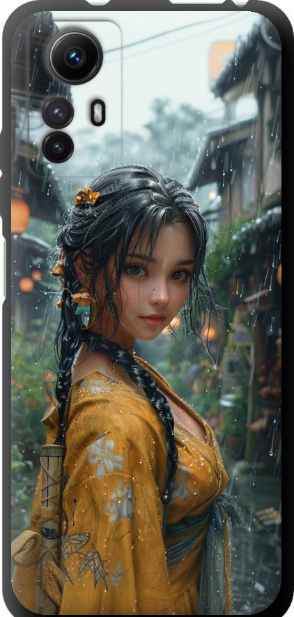 Чехол на Xiaomi Redmi Note 12S Anime-girl (6133b-3065-42517)