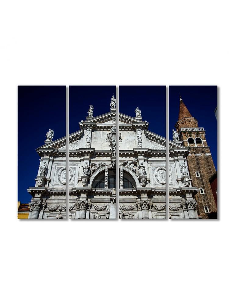 Картина модульная Собор Святого Марка Италия 4 модуля 70x105 см