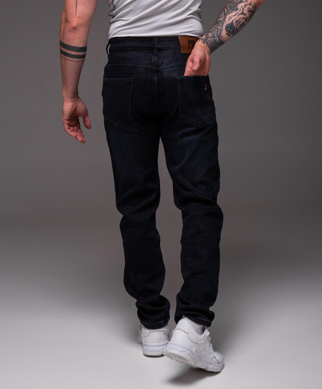 Джинсы мужские зимние BJ 2436 на флисе утепленные р. 30 Темно-серый (2436/1) - фото 2 Джинсы мужские зимние BJ 2436 на флисе утепленные р. 30 Темно-серый (2436/1) - фото 2