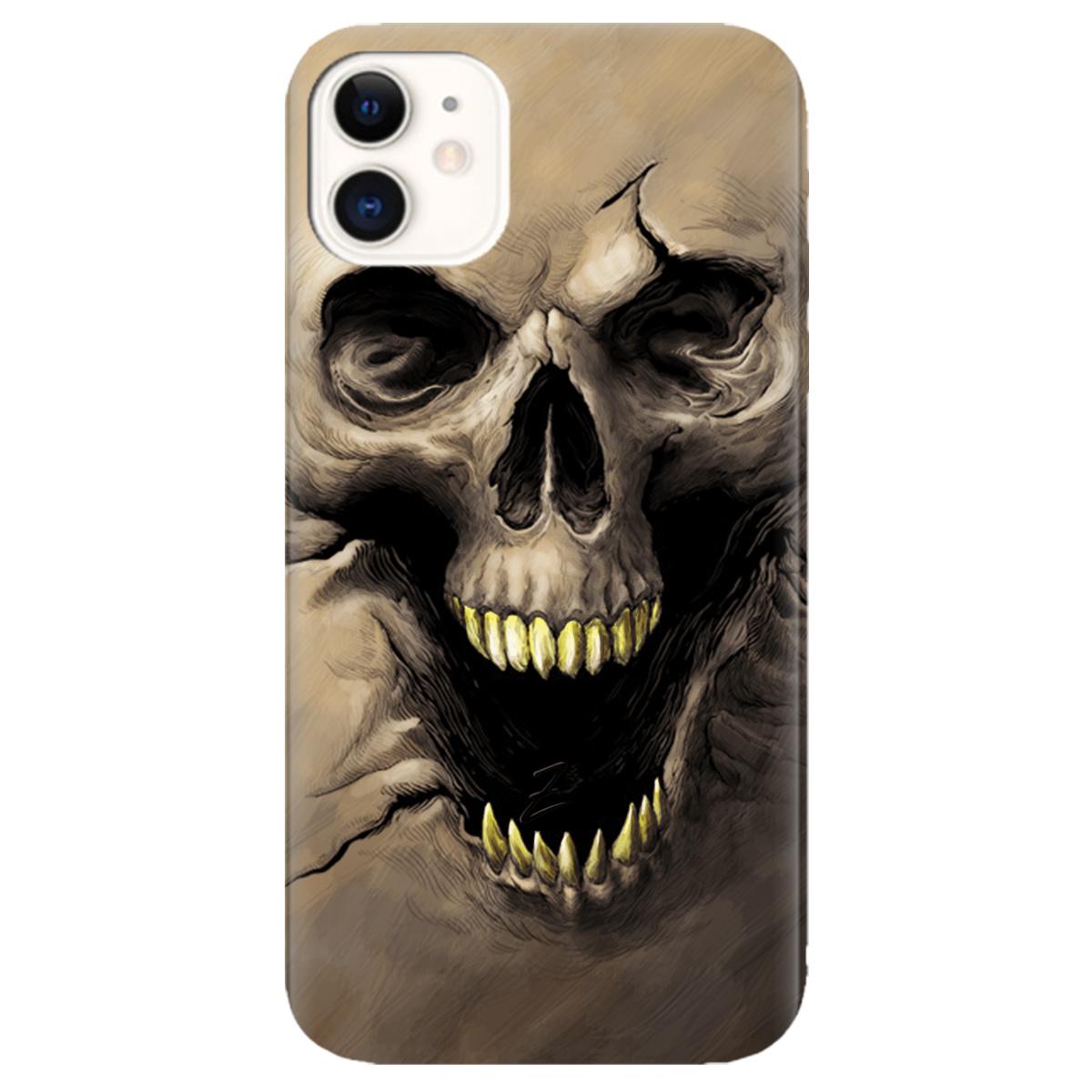 Силіконовий чохол Zorrov для Apple iPhone 11 - Skull (12130050146071925) - фото 1