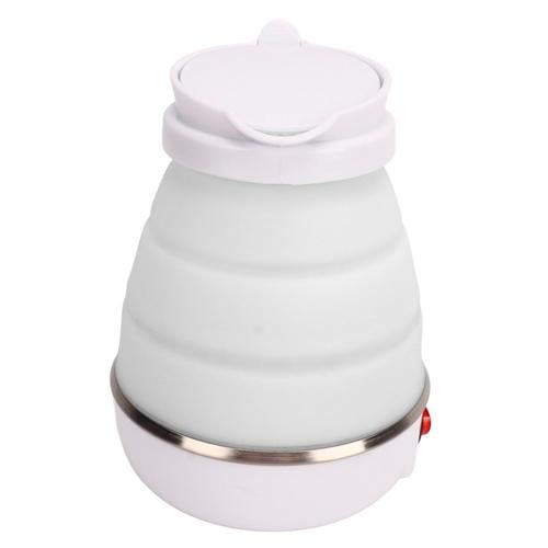 Электрочайник дорожный YS-2008 силиконовый складной 600 мл White (890490) - фото 5