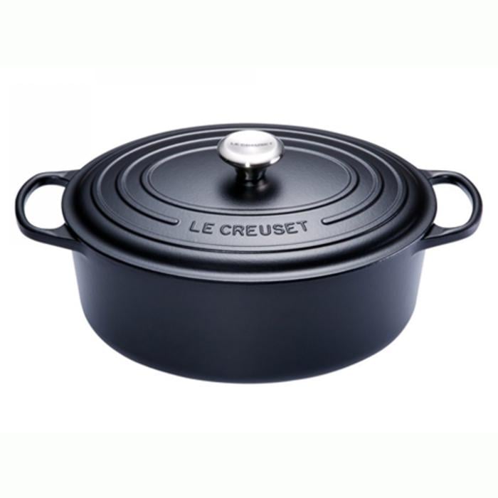 Гусятница Le Creuset с крышкой 27 см Черный матовый