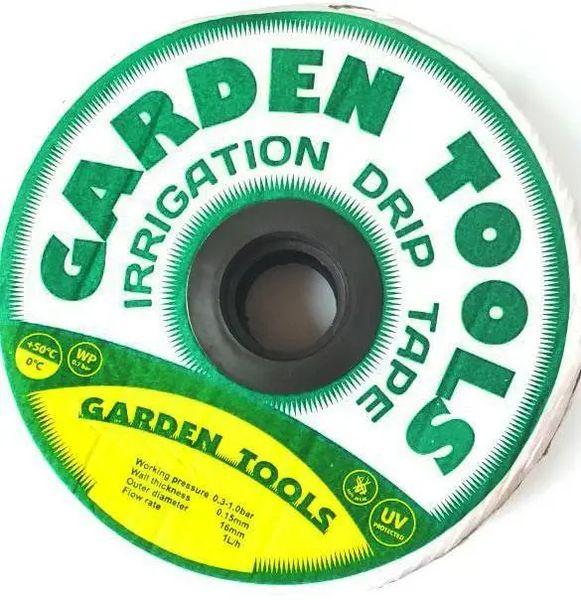 Капельная лента щелевая Garden Tools 8 mil отверстия через 30 см