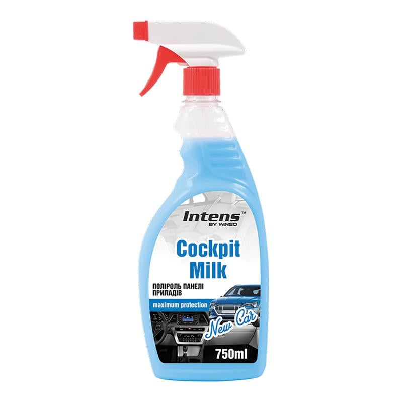 Полироль-молочко для приборной панели Winso Cockpit Milk Новая Машина, 750мл