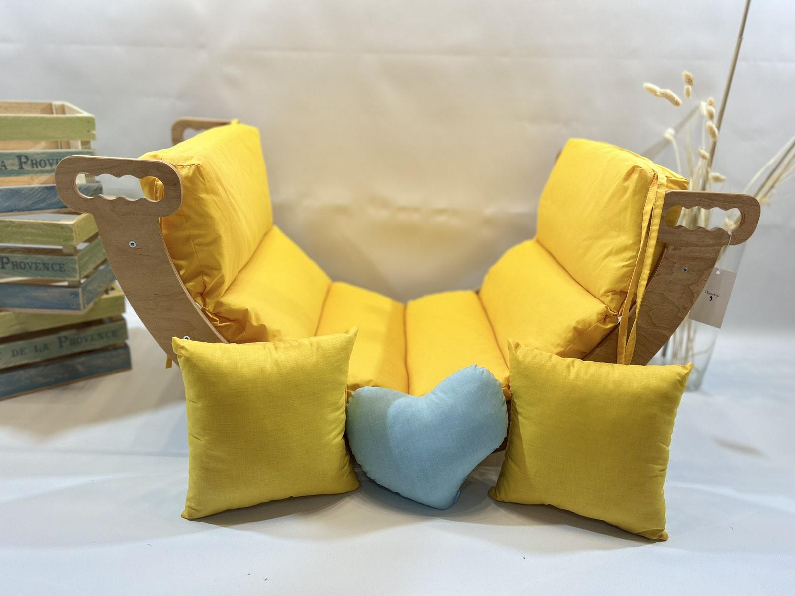 Дитячий тренажер з матрасом Paradox Арка Піклер з натурального дерева (290120238) - фото 5 Дитячий тренажер з матрасом Paradox Арка Піклер з натурального дерева (290120238) - фото 5