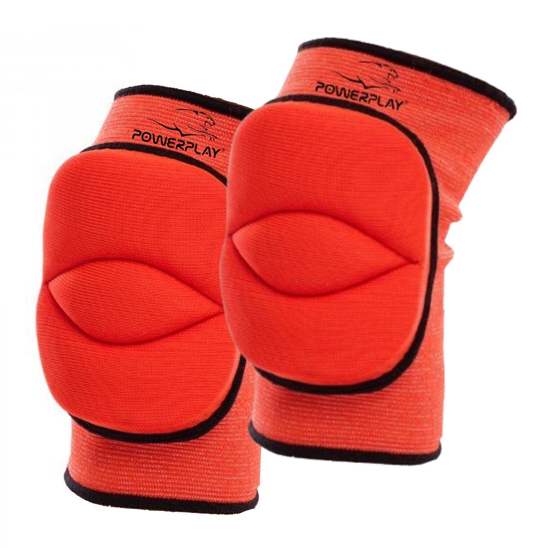 Наколінники PowerPlay PP-8000 Elastic Knee Support пара M Червоний - фото 1