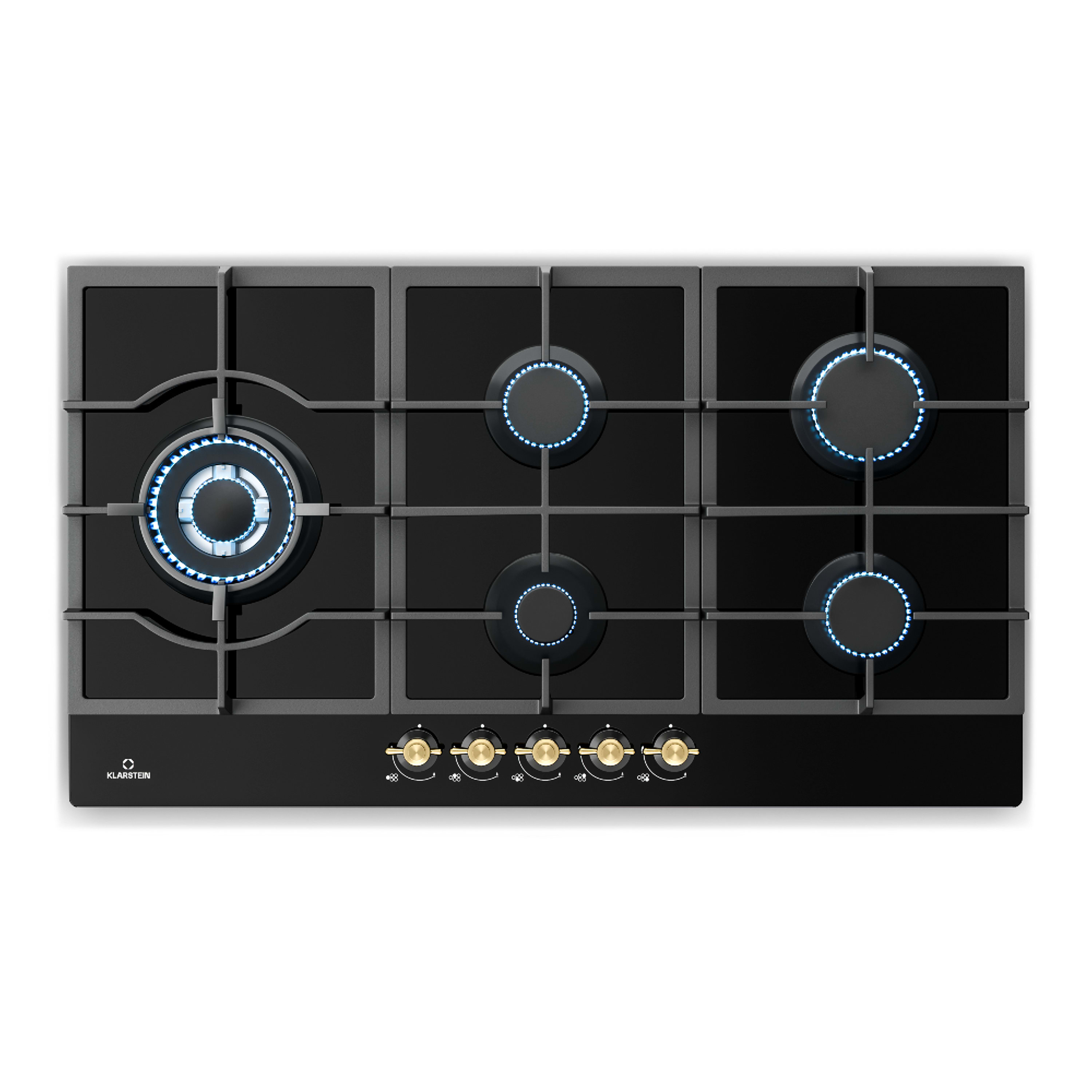 Варочная поверхность газовая KLARSTEIN Victoria Chef 90 3600 Вт (10045673)