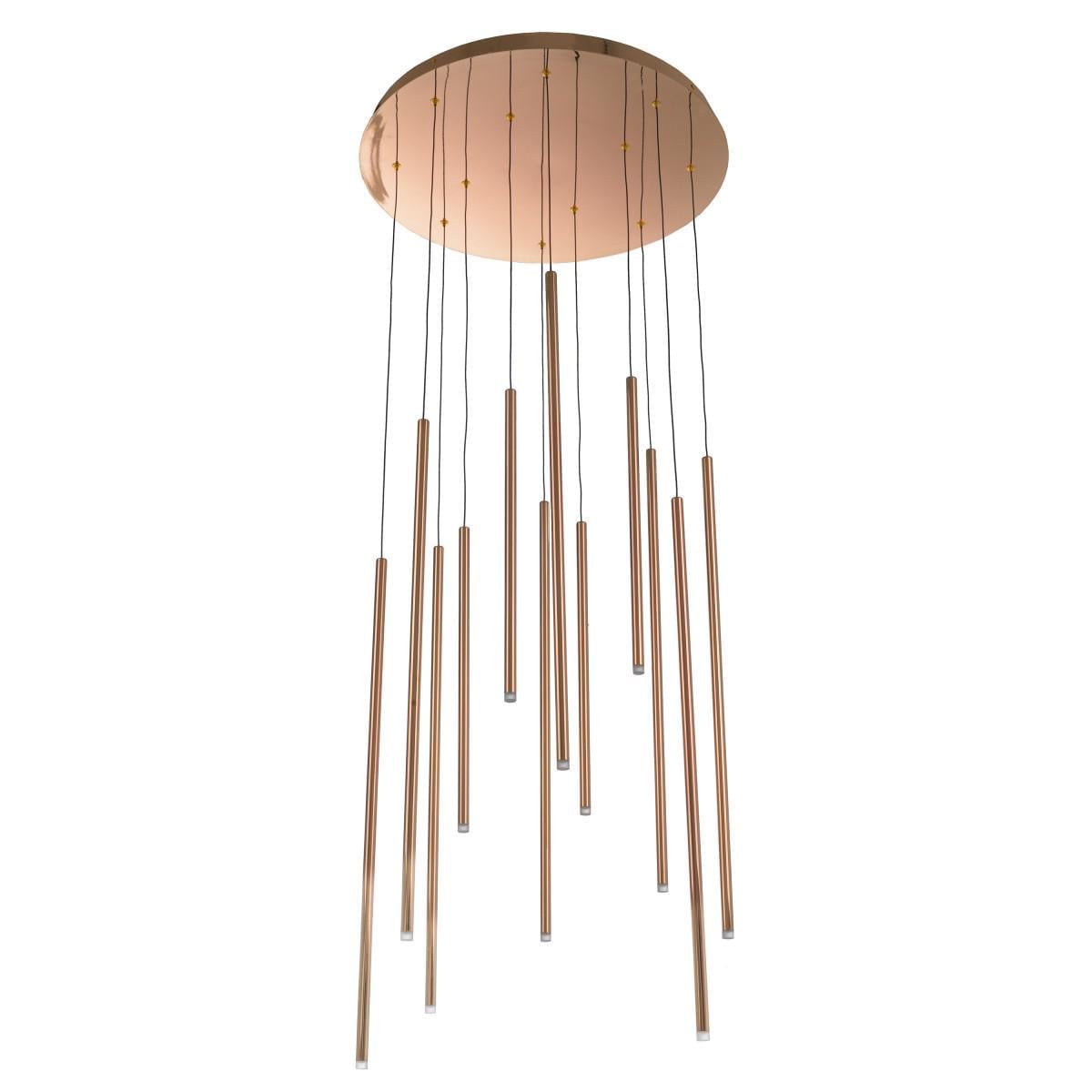 Люстра лофт для спальни подвесная светодиодная Brille BL-844S/26 W WW RG