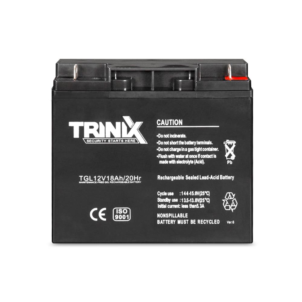 Акумулятор гелевий Trinix TGL12V18Ah/20Hr (44-00063) - фото 2