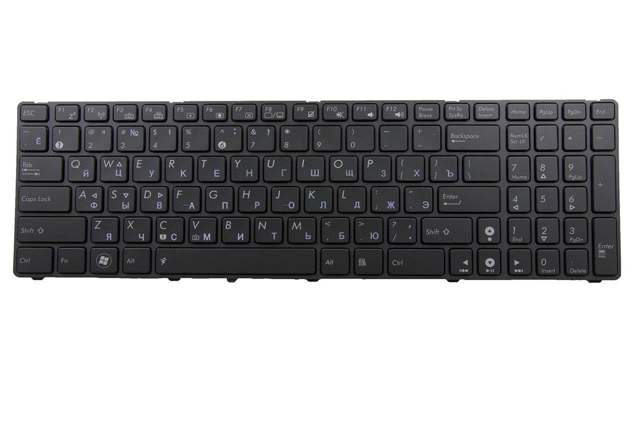Клавиатура для ноутбука Asus X5 X5P с подсветкой клавиш матовая (04GNV32KRU00)