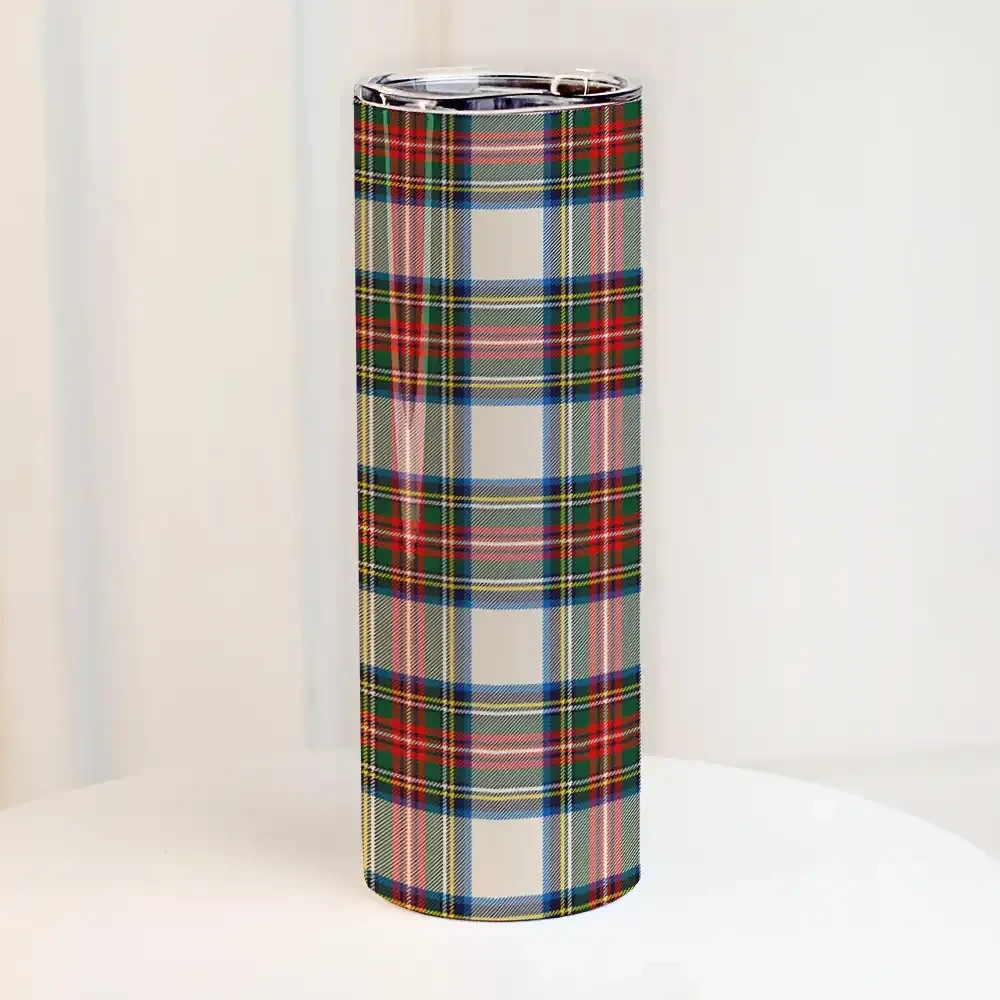 Термочашка Зелено-красная клетка 650 мл (8-6-5026279)